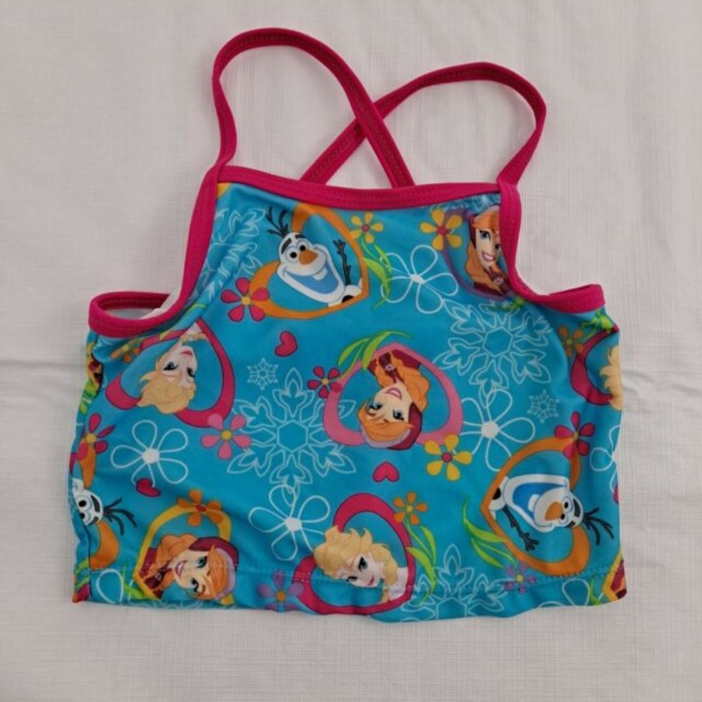 Disney Frozen Swimsuit Swim Top Olaf Size 2T